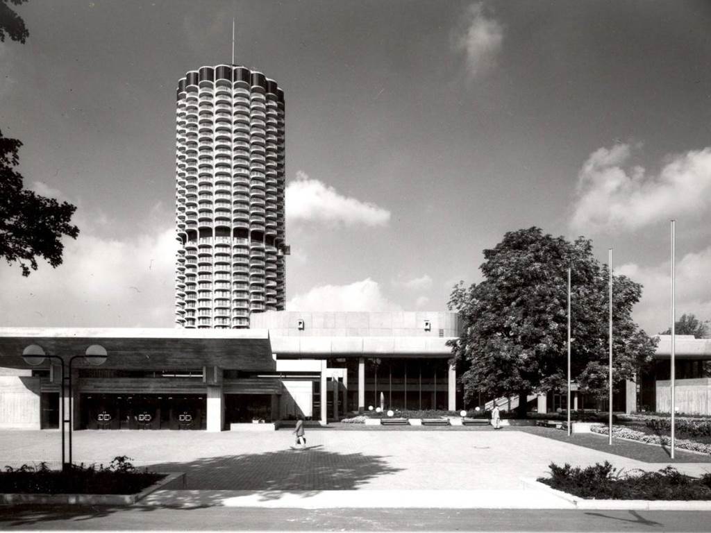 Eingangsbereich Originalzustand 1972
